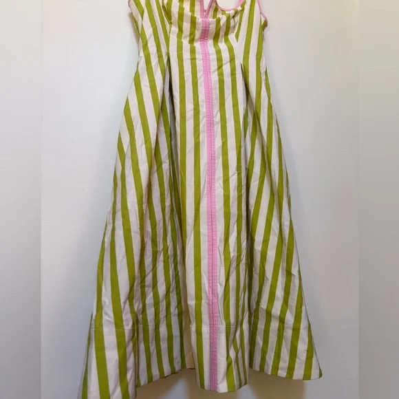 NWOT Maeve Sleeveless Notched Square-Neck Midi Dress Size XS - Picture 10 of 16